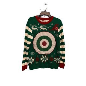 UGLY/FUNNY CHRISTMAS drinking SWEATER size medium‎